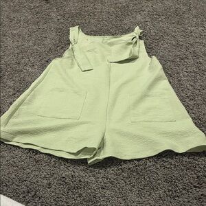 Light Green Women's romper